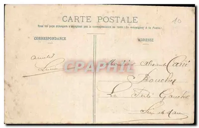 NOGENT-sur-SEINE — Les Moulins et la Tour — éditeur N°968 — Verso