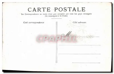 Versalles — El Pueblito del Petit Trianon — Editor no identificado, número de serie no visible — Reverso