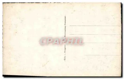 Casal nevado — Boa Ano — L. Bergeret, n° 4040 — Verso