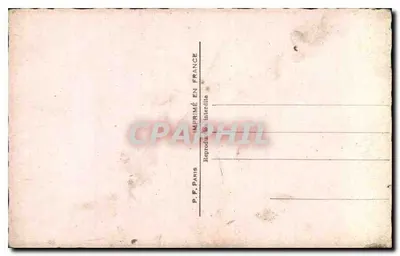 युवा महिला — चित्र — P.F. संख्या 920 — पीछे