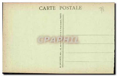 Versailles - O Parque - O Bassin do Carro de Apolo — A. L. — Verso