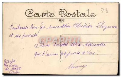 Versailles — Palais du Grand Trianon — Le Peristyle et les Jardins — A. P. — Verso
