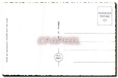 Casal amoroso em um barco — cena romântica — P-C PARIS n°6639 — Verso