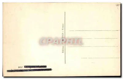 कॉलमार — एक अंगूठी के साथ एक विटीकोल गांव — एडिशन जे. अर्नॉल्ड — पीछे