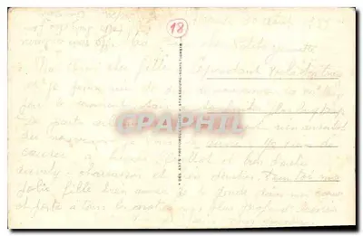 Bourges — Katedra Najświętszej Panny Maryi — ND — nr 116 — Rewers
