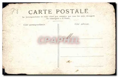 Versailles — Petit-Trianon — La Laiterie — Chocolat Guérin-Boutron Paris — Rewers