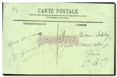 Versailles — Le Petit Trianon — Le Parc — Les Roches — LL. — N° 257 — Rewers