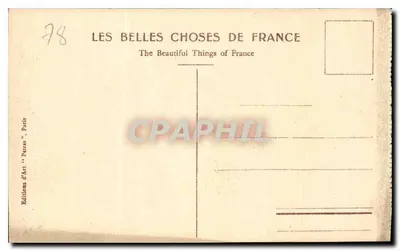 Versailles - O Grande Trianon - O Pórtico — Editor Patras, n°38 — Verso