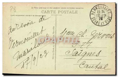 Carro do Sacro de Carlos X — Museu de Carros em Versailles — Verso