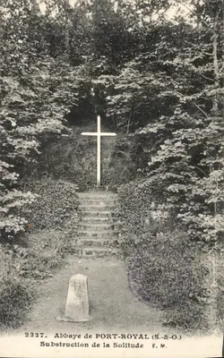 Abadia de PORT-ROYAL (S.-&-O.) — Substrução da Solitude — E. M.