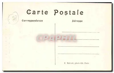 Abadia de PORT-ROYAL (S.-&-O.) — Substrução da Solitude — E. M. — Verso