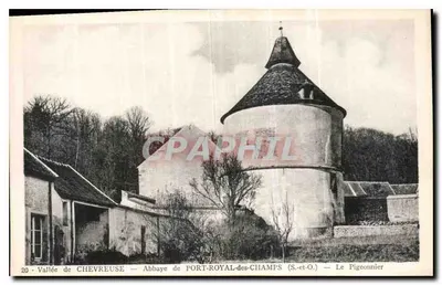 Vale de CHEVREUSE — Abadia de PORT-ROYAL-des-CHAMPS (S.-et-O.) — O Pombal