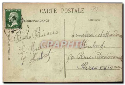 Palácio de VERSAILLES - Sala do Conselho dos Ministros — M. Moreau Editor, n°78 — Verso