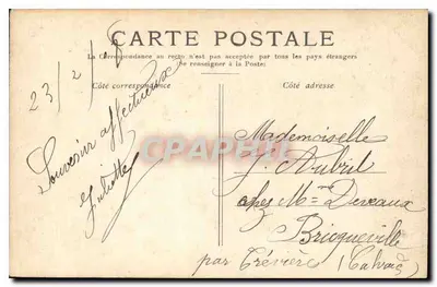 Versalhes — A Aldeia no Petit Trianon — Editor T. Ér. Blouque — Verso