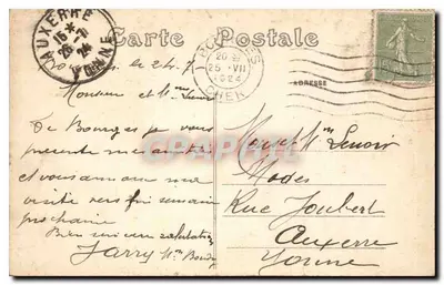 Bourges — Catedral — Portal Central — O Julgamento Final — Os Condenados — Editor: 258 — Verso