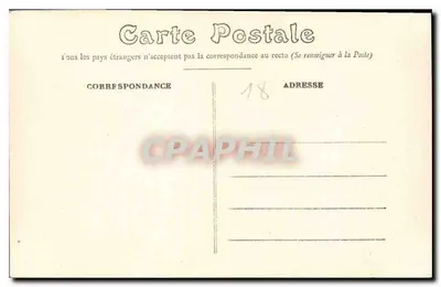 Bourges — Katedra — Porta Północna — A. Auxenfans, wydawca, Bourges — Rewers