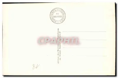 Katedra w Bourges — Tympany portalu głównego — Ostateczny Sąd — Wydawnictwo Zabytków — Rewers