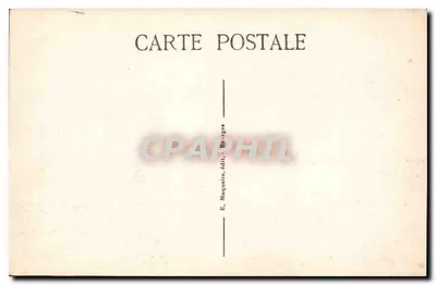 Bourges — Die Kathedrale, Aufnahme vom Garten des Rathauses — E. Maquaire, Verlag Bourges — Rückseite