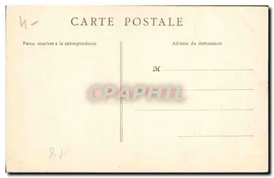 Bourges — Wieża dawnego Urzędu Miejskiego — B.F. Paris — Rewers