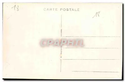 Bourges — A Catedral, vista tirada do Jardim do Hotel de Ville — E. M., n° 204 — Verso