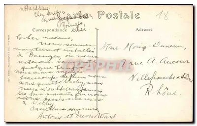 Catedral de Bourges — Arcos representando cenas do Antigo Testamento — N. Phot. — Verso