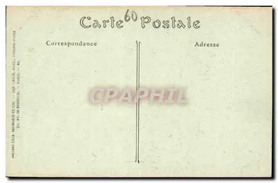 Zamek Pierrefonds — Dziedziniec Honorowy, Belfier — wydawca JND Phot. — Rewers