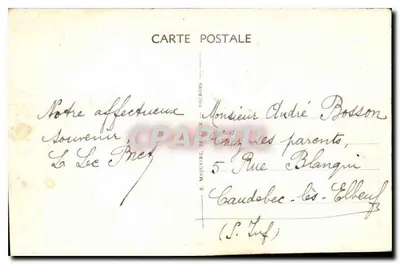Bourges — Paleis Jacques-Cœur, uitzicht genomen vanaf de Place Berry — E. M. n° 303 — Achterkant