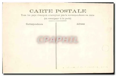 Bourges - Catedral - O Julgamento Final — editor Noury & Cie, n°48 — Verso