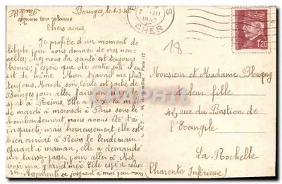 Bourges — Katedra — Absydiole — Rewers