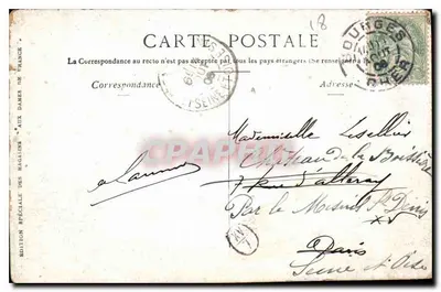 Bourges — Katedra — Wydanie specjalne dla dam — Rewers