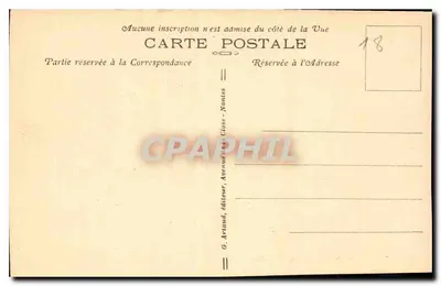 Bourges — Absyda katedry — G. Arland, wydawca, nr 73 — Rewers