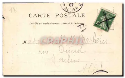 Bourges — Catedral (portal central) — Libr. Auxenfans, Bourges — Verso