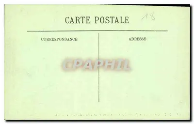 Bourges — Pałac Jacques-Cœur — Kominek Sali Strażników — LL. — N° 61 — Rewers