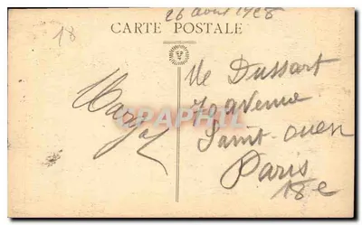 Bourges — Cour du Palais Jacques-Cœur — J. M. Dépositaire — Rewers