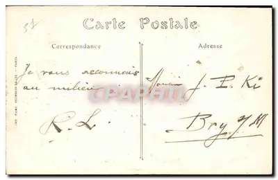 Bourges — Katedra Świętego Etienne, Uwięzieni, Część tympanu drzwi centralnych (XIII wiek) — JND Hot, n°86 — Rewers
