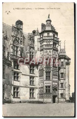 Meillant (Cher) — O Castelo — A Torre do Leão