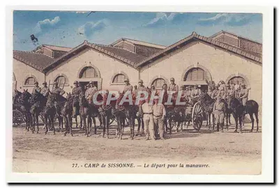 Campo de Sissonne — O desembarque para a manobra — CPHAPHIL 77