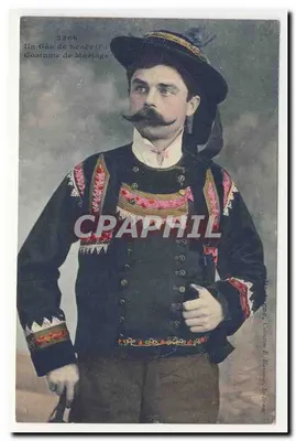Un Gás de Scerêr (F.) — Costume de Mariage — Collection E. Benoist, S. Blanc