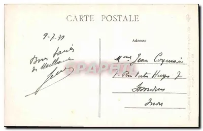 Zamek Meilliant, blisko Saint-Amand-Montrond (Cher) — Rétable kaplicy — wydawca nieznany, n° 251 — Rewers