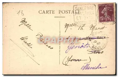 Sancerre — Lareira de Francisco I — Torre do Castelo — Propriedade de M. Marnier Lapostolle — Verso