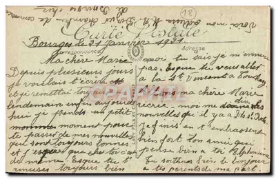 Bourges — As margens do Yèvre — LL — Verso