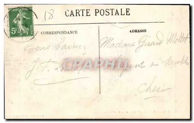 Bourges — Os Portais da Catedral — Edição das Senhoras da França, n°14 — Verso