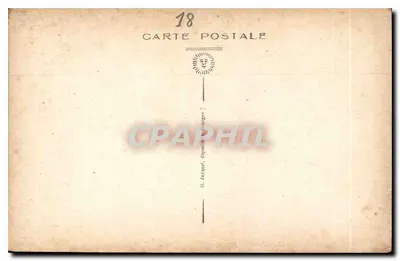 Bourges — Podziemny kościół katedry — O. Jacquot, depozyt w Bourges, nr 18 — Rewers