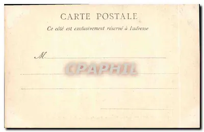 Versailles — Petit Trianon. Fasada na Parku — C. L. C. — nr 140 — Rewers
