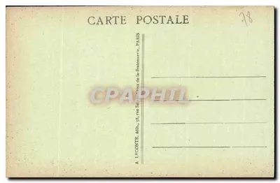 Versailles - Het Kasteel - Het Park - Het Bassin van Latone en de Grote Waterwerken - A. L. — Achterkant