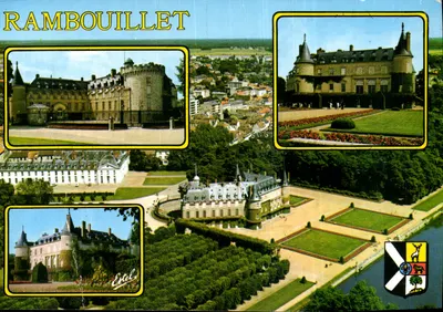 Rambouillet — Castelo e jardins — Edições Estel-Blois