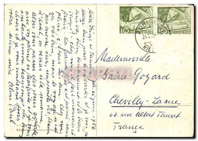 Jezioro otoczone lasem — obraz — wydawca nieodczytelny — Rewers