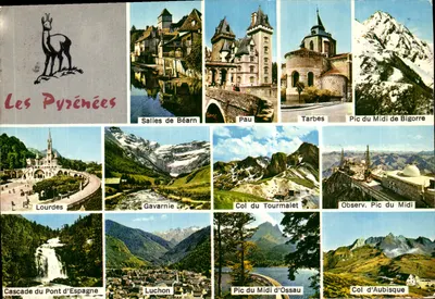 Os Pirineus — Panorama turístico — Éditions ThéorAAC, n° 65