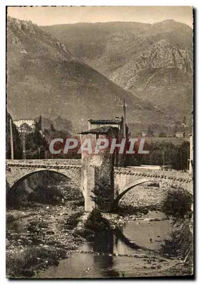 Sospel — O antigo Ponte do Século XI — L. Gillelta e Cie, Ed. Fot. Nice