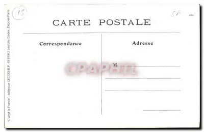 Marselha — Camelots — Editor L.L. n°106 — Verso